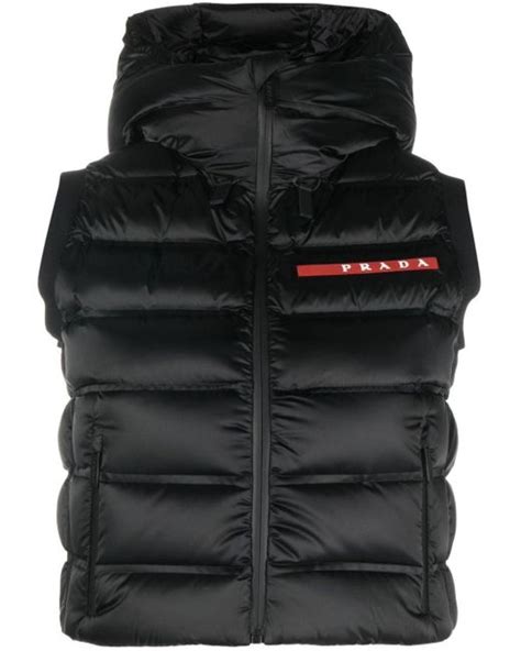 prada nl|Prada bodywarmer.